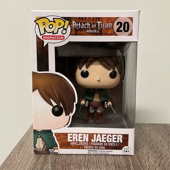 Funko Pop Attack on Titan #20 Eren Jaeger - Picture 1 of 5